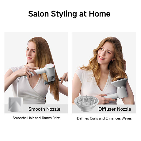 Laifen - Neo höghastighet med stylingmunstycke och diffusor, Vit