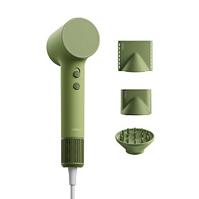 Hårfön Laifen - Air Pro höghastighet med diffusor och koncentrator, Grön Hårfön Laifen - Air Pro höghastighet med diffusor och koncentrator, Grön