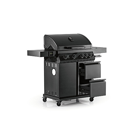 Landmann - Cool Black 4.1 MaxX - Gasolgrill med 4 brännare och kylbox