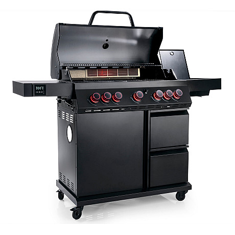 Landmann - Cool Black 5.2 MaxX - 5 brännare, backburner