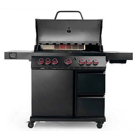 Landmann - Cool Black 5.2 MaxX - 5 brännare, backburner