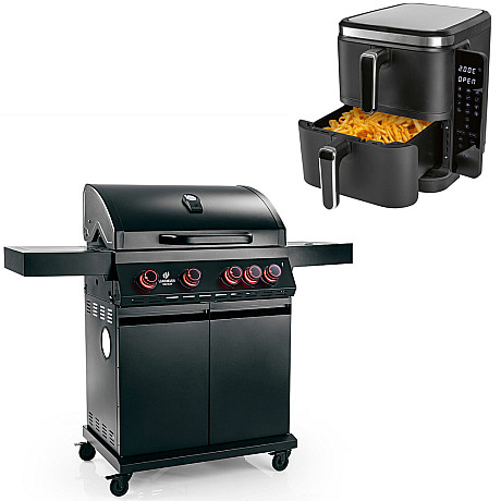 Landmann - Cool Black Classic 4.1 + Kochwerk - FryUp - 2X5L