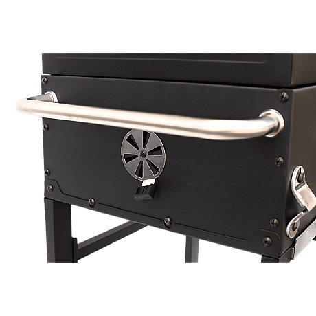 Landmann - Charcoal Comfort Hit - Kolgrill med vev och anpassningsbart grillgaller