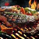 Landmann - Charcoal Barrel 550 - Sidobord & Termometer Landmann - Charcoal Barrel 550 - Sidobord & Termometer