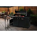 Landmann - Outdoor Kitchen 6.1 MaxX Svart + Kochwerk - FryUp - 2X5L