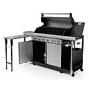 Landmann - Outdoor Kitchen 6.1 MaxX Rostfri + Kochwerk - FryUp - 2X5L