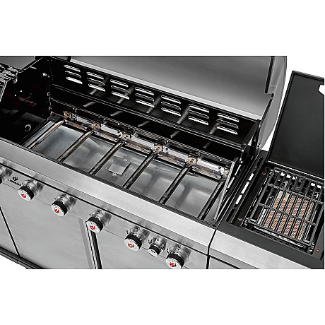 Landmann - Outdoor Kitchen 6.1 MaxX Rostfri + Kochwerk - FryUp - 2X5L