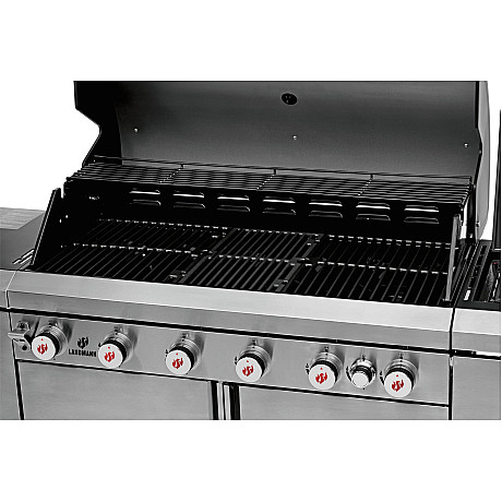 Landmann - Outdoor Kitchen 6.1 MaxX Rostfri - plancha & galler