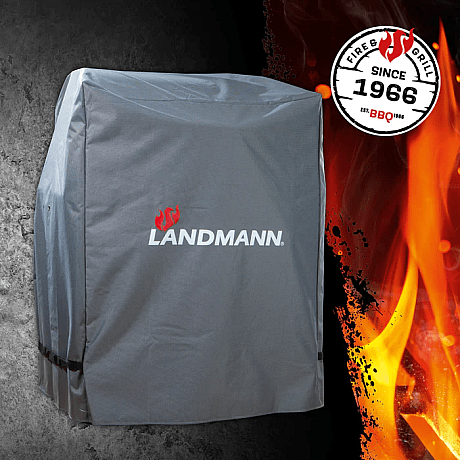 Landmann - Premium M - Extra slitstarkt grillöverdrag 80 x 120 x 60 cm