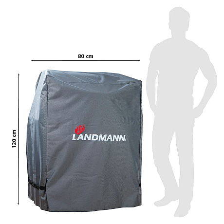 Landmann - Premium M - Extra slitstarkt grillöverdrag 80 x 120 x 60 cm