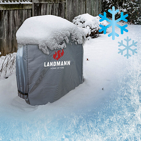 Landmann - Premium M - Extra slitstarkt grillöverdrag 80 x 120 x 60 cm
