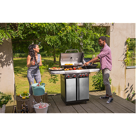 Landmann - Rexon 4.1 Stainless Modulus - 4 brännare & PTS‑värmesystem