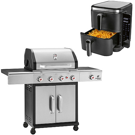 Landmann - Triton 4.1 MaxX Rostfri+ Kochwerk - FryUp - 2X5L