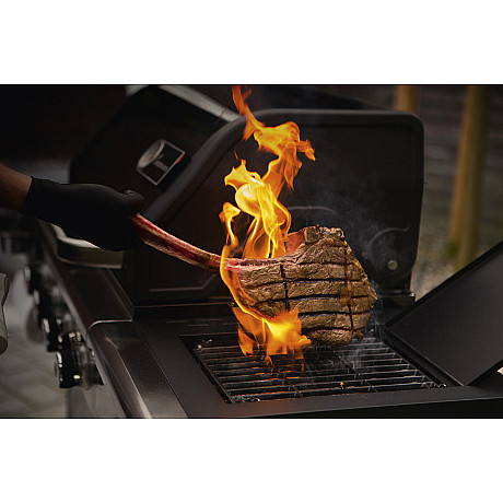 Landmann - Triton 4.1 MaxX - Rostfri Gasolgrill med 4 brännare & infraröd sidobrännare