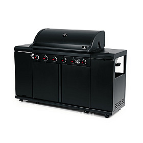 Landmann - Outdoor Kitchen 6.1 MaxX Svart - 6 brännare, 800°C