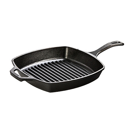 Lodge - Cast Iron 10,5 tums fyrkantig grillpanna