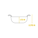 Lodge - Cast Iron värmebehandlad 12 ounce mini serveringsskål