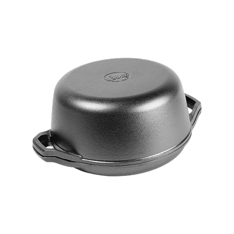 Lodge - 6 QT Chef Style Double Dutch Oven