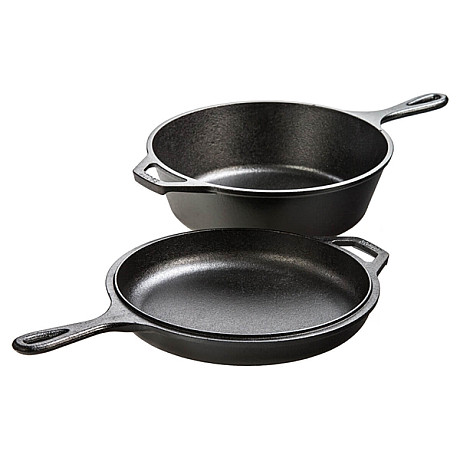 Lodge Cast Iron - Stekpanna Kombo 26cm 2,8L