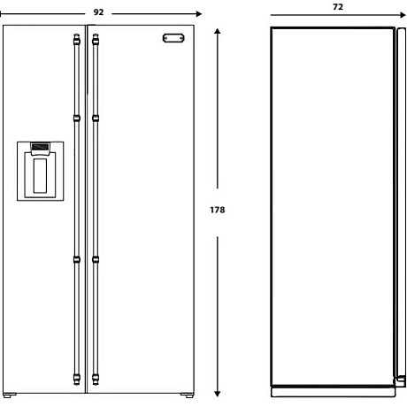 Lofra - Dolcevita svart/ brons