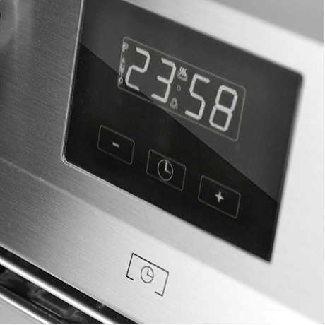 Lofra - Venezia induktionsspis 90 cm, Rostfritt stål, två ugnar