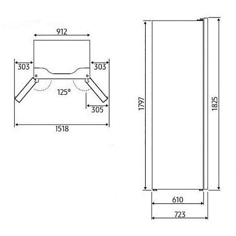 Lofra - Dolcevita krom/ mässing