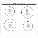 Lofra -  Induktionsspis Dolce Vita 60 cm (1 ugn) (Rostfri/Krom)