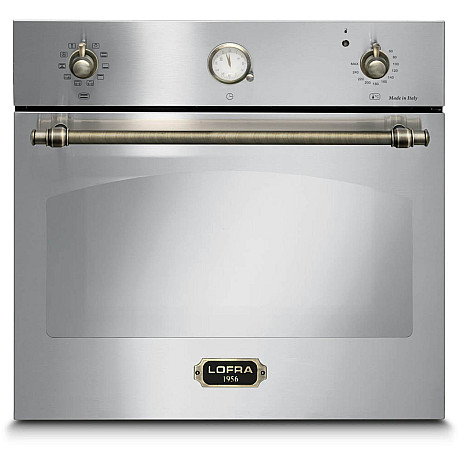 Lofra - Inbyggnadsugn Dolce Vita 60 cm, Rostfri/Brons