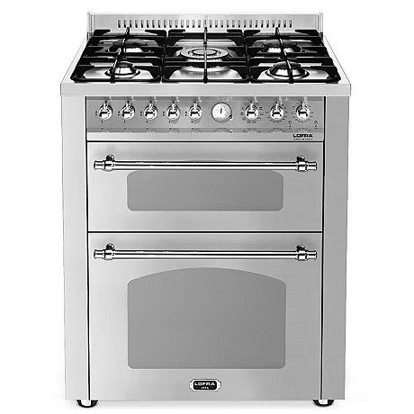 Lofra - Gasspis Dolce Vita 70 cm (2 ugnar) (Rostfri/Krom) Lofra - Gasspis Dolce Vita 70 cm (2 ugnar) (Rostfri/Krom)