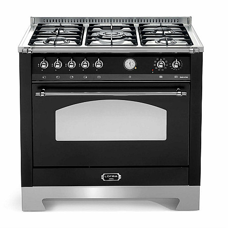 Lofra -  Gasspis Dolce Vita 90 cm 1 Ugn, Svart/Krom