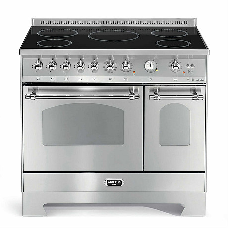 Lofra -  Dolce Vita 90 cm (2 ugnar) (Rostfri/Krom) Induktion