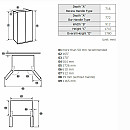 Lofra - Kylskåp Dolce Vita, Svart/ krom Lofra - Kylskåp Dolce Vita, Svart/ krom