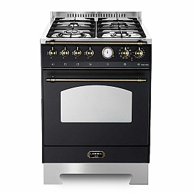 Gasspis Lofra - Gasspis Dolce Vita 60 cm 1 Ugn, Svart/Brons Gasspis Lofra - Gasspis Dolce Vita 60 cm 1 Ugn, Svart/Brons