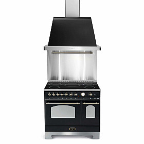 Tillbehör till spis Lofra -  Stänkskydd 90 cm (Chrome/Bronze) för Spisar