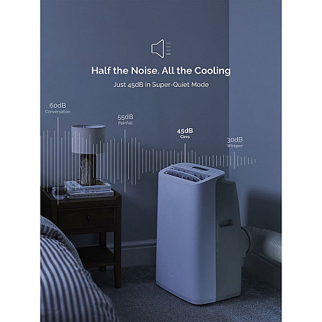 Meaco - Cirro 12000 BTU portabel AC med smart styrning