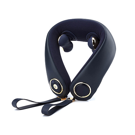 Medivon - Collar Grand nack massageapparat med värme, blå