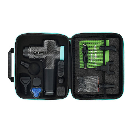 Medivon - Gun Active X massage pistol med tio huvuden