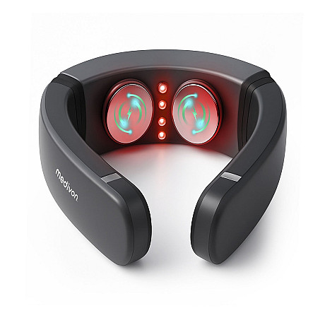 Medivon - Smart EMS nack massageapparat med värme & fjärrkontroll