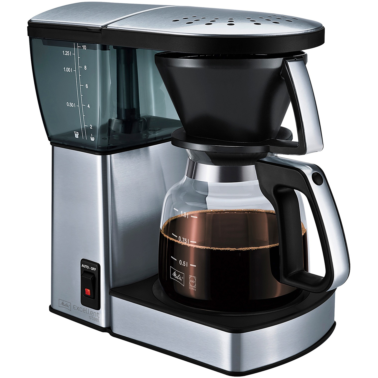 Melitta kaffebryggare excellent 4.0, rostfri