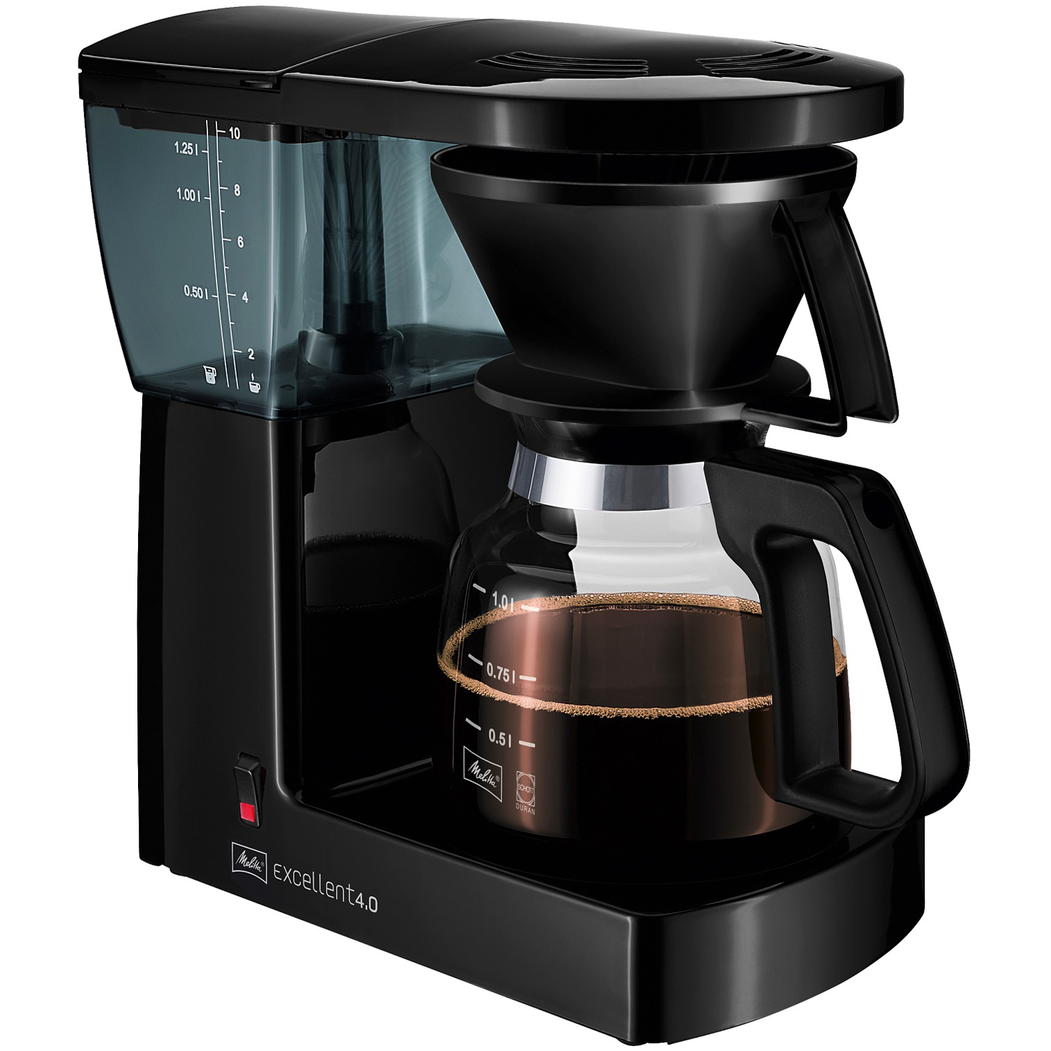 Melitta kaffebryggare excellent 4.0, svart