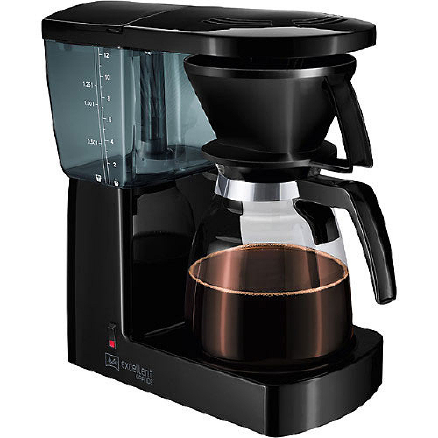 Melitta kaffebryggare excellent grande, svart