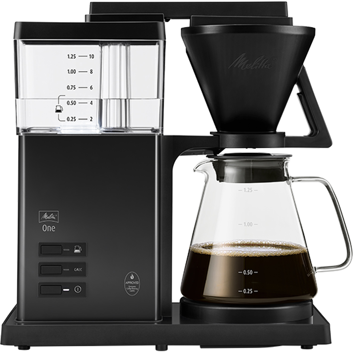 Melitta kaffebryggare one - pure black
