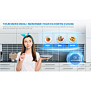 Midea - AG20CF2EBK - Svart, 20L - 5 effektlägen & upptining