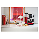 Moccamaster - Optio Kaffebryggare, Röd metallisk