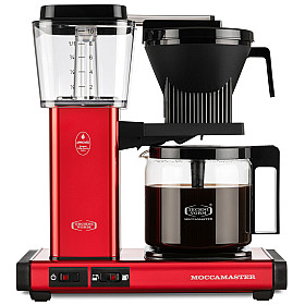Kaffebryggare Moccamaster - Optio Kaffebryggare, Röd metallisk Kaffebryggare Moccamaster - Optio Kaffebryggare, Röd metallisk