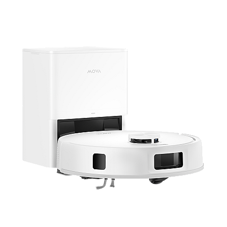 Mova - E20s Pro Plus, 13000 Pa, mopp, självtömning, 3D hinderundvikning