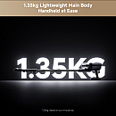 Mova - I10, sladdlös, 28000 Pa, 1,35 kg, 140° LED belysning, 6 lager filter