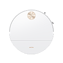 Mova - S70 Ultra Roller, 32000 Pa, rullmopp, 100 °C mopptvätt, 9 cm hög, vit