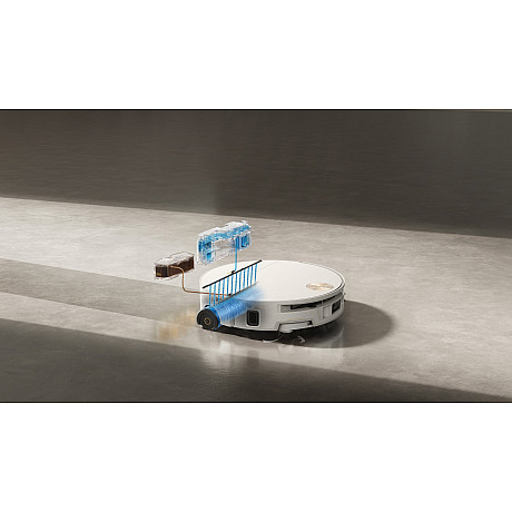 Mova - S70 Ultra Roller, 32000 Pa, rullmopp, 100 °C mopptvätt, 9 cm hög, vit