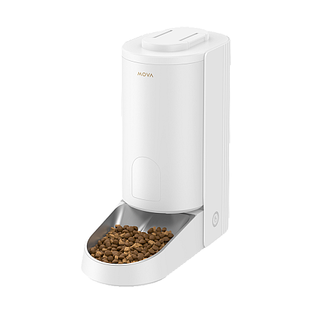Mova - PF10 Pro, för torrfoder, appstyrd portionering, batteribackup, Vit